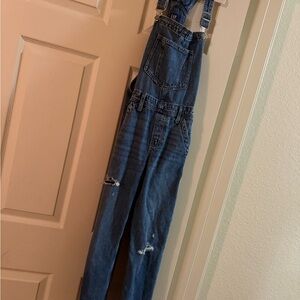Blue Denim girls Overalls
